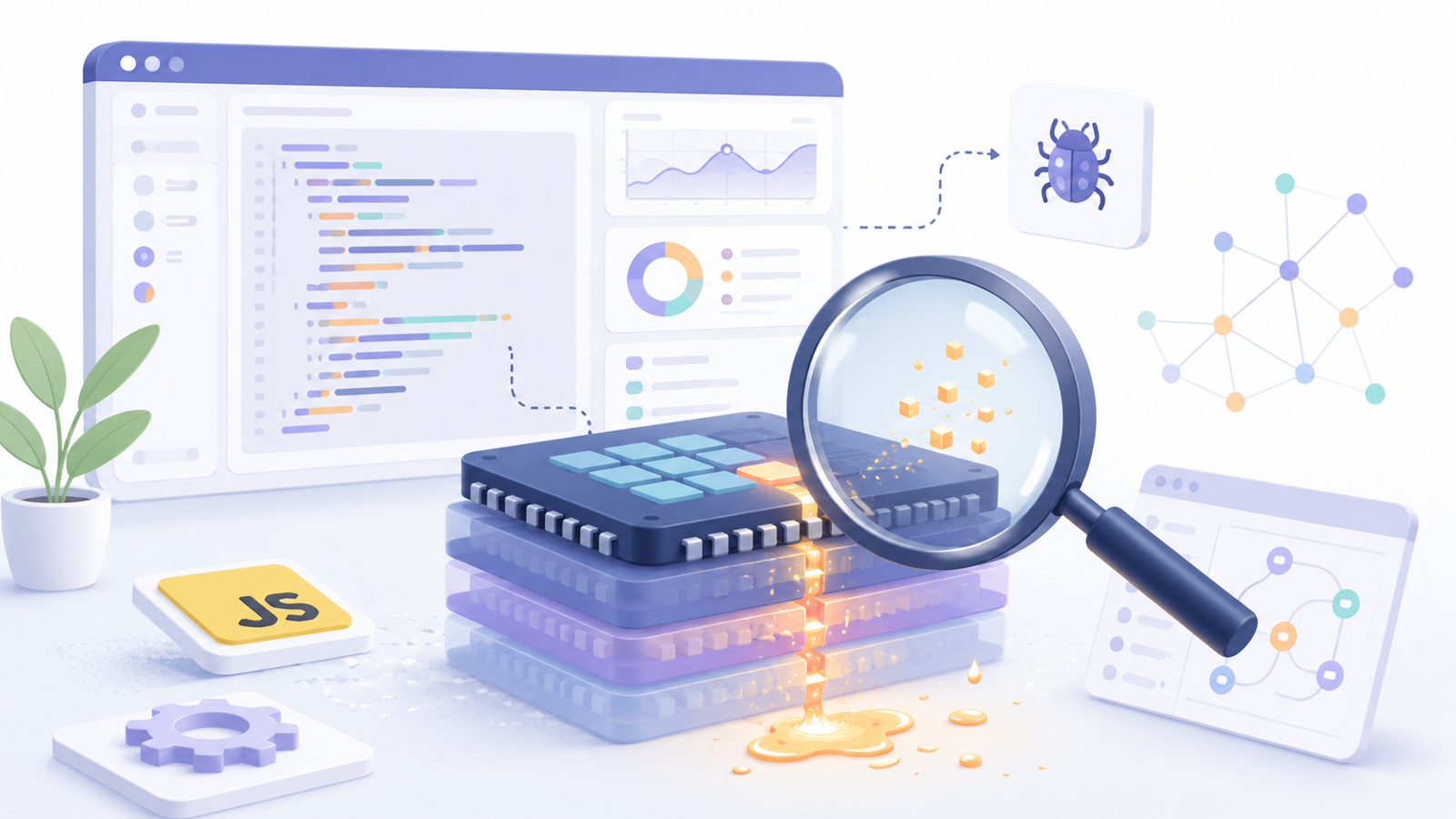 Memory Leak در JavaScript از کجا ایجاد میشه و چطور پیداش کنیم؟