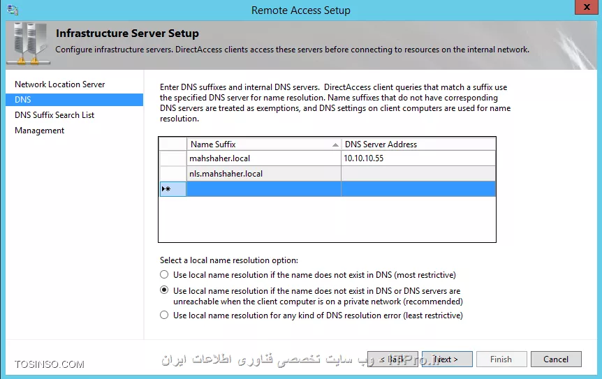 وب سایت توسینسو