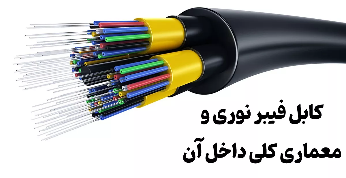 انواع کابل شبکه | کابل شبکه فیبر نوری