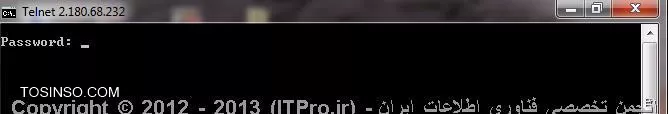 آموزش استفاده از Telnet