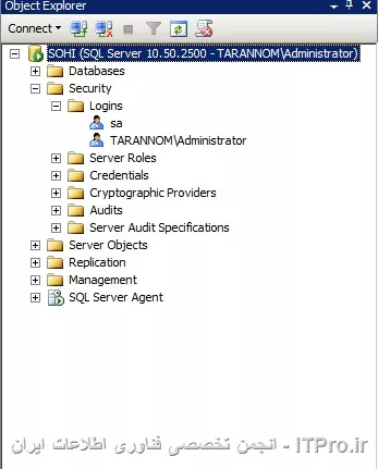 بببینید من یه ویندوز دارم که دامین هست و روی اون actuve directory و dns نصبه
ویندوز دومم هم join کردم به دامین

ویندوز دامین وقتی میخواد روشن بشه با این آیدی میاد بالا:  TARANNOM\Administrator 
چون اسم دامین من هست : tarannom.com

 ویندوز دوم هم که عضو دامین هست با این آیدی میاد: Administrator@tarannom.com
اسم کامپیوترمم که عضو دامین هست گذاشتم SOHI
حالا که sql  رو نصب کردم میخوام بازش کنم فقط در همین حالت connect میشه 
||http://web.tosinso.com/files/get/f0d89ad3-e3ef-4c67-9649-116a96dec160||
||http://web.tosinso.com/files/get/34877ad2-006a-4d22-b800-0799b724f7fb||

ایا الان درسته؟

اگه آره ، نمیدونم باید چیکار کنم تا اون اروری که شیرپوینت بهم داده برطرف کنم
