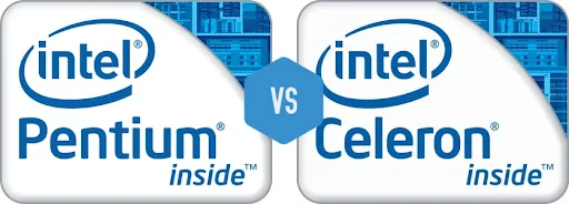 تفاوت CPU های سلرون و پنتیوم در چیست؟