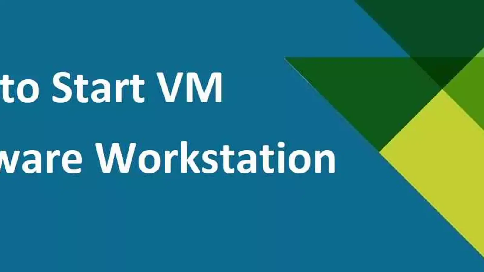 آموزش روشن کردن خودکار VM بعد از بوت ویندوز در VMware Workstation