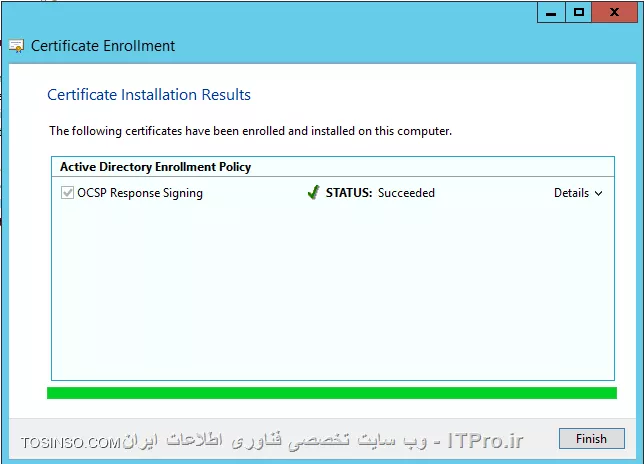 آموزش جامع PKI در مایکروسافت و Active Directory Certificate Services : قسمت پنجم