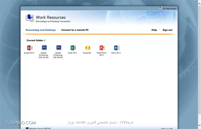 وب سایت توسینسو