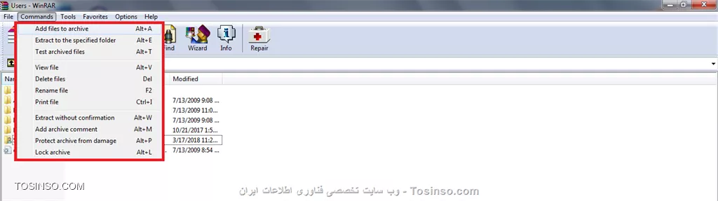 وب سایت توسینسو