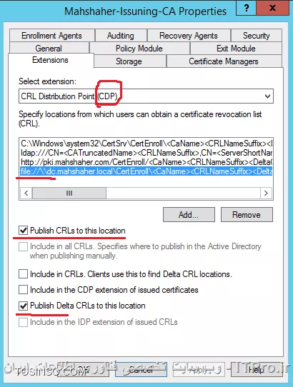 آموزش جامع PKI در مایکروسافت و Active Directory Certificate Services : قسمت دهم