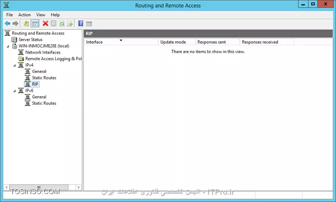 Routing در ویندوز سرور ۲۰۱۲ 