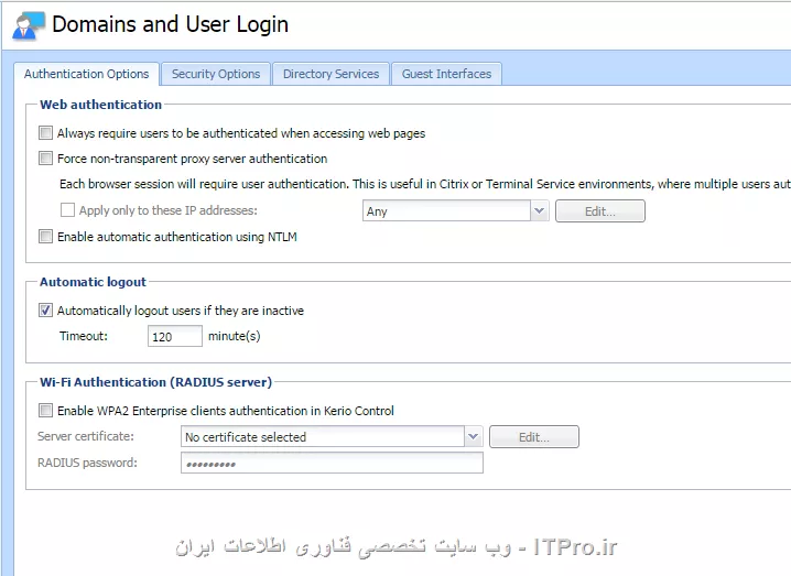 سلام
دوستان من اگر بخوام به دو تا از یوزرهای دامین محدودیت سرعت دانلود بدم این تنظیمات درسته؟
(کریو جوین دامین هست- تایمم درسته - نسخه 9.1 کرک استفاده کردم - همه چیز رو تقریبا غیرفعال کردم آنتی ویروس رول هارو ...  از کریو فقط بابت اکانتینگ میخوام استفاده کنم فایروال جدا توی شبکه دارم) 
با تنظیمات توی عکس فقط رول اول که میگه یوزر hdm1 سرعت 4مگ اعمال میشه و هر دو یوزر با 4 دانلود میکنن و اگر رول دوم بیارم بالای رول اول اینبار هر دو یوزر با 2مگ دانلود میکنن. انگار که اصلا رول دومی اعمال نمیشه و رول اول روی همه اعمال میشه. مشکل کجاست ؟؟؟؟
برای یه همچین سناریویی حتما باید ssl و NTLM انجام بشه ؟

||http://tosinso.com/files/get/405cba72-0376-4d5d-b246-90a5e0e4c3d1||
||http://tosinso.com/files/get/e887e0f4-2f9c-4a6b-a2d5-860a643546f5||
||http://tosinso.com/files/get/375d4171-c03d-434e-97fe-9c8ffbfb5c95||
||http://tosinso.com/files/get/4acffdf8-c0d0-4dee-bb72-c07540d32219||
||http://tosinso.com/files/get/dea40584-982d-49c3-b72a-3eec90656a6c||
||http://tosinso.com/files/get/cc02a98b-148c-4556-8268-37614fe27e70||
||http://tosinso.com/files/get/5491c004-0eb7-425c-95a0-baaa32c3fd10||
||http://tosinso.com/files/get/b633b7b0-ab5e-4334-bd7e-45a01c8bc64b||
||http://tosinso.com/files/get/dc68e2f0-32e1-4ced-8a8f-a5b78751201a||
||http://tosinso.com/files/get/02d5b587-a1d5-4118-b654-16fd12362a8c||
||http://tosinso.com/files/get/c0a87cbb-61ad-4816-b53e-3b861e13bb21||
||http://tosinso.com/files/get/1e712277-c685-4b40-9682-ae38be8551c6||
||http://tosinso.com/files/get/8ef9852c-abf6-4291-bbdd-ff49982a5ecb||
||http://tosinso.com/files/get/37d4bc14-b560-46e0-b893-03f22135650c||
||http://tosinso.com/files/get/19488166-764f-4a3a-93e8-66e37ae7c3c0||

