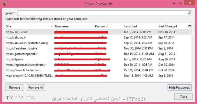 وب سایت توسینسو