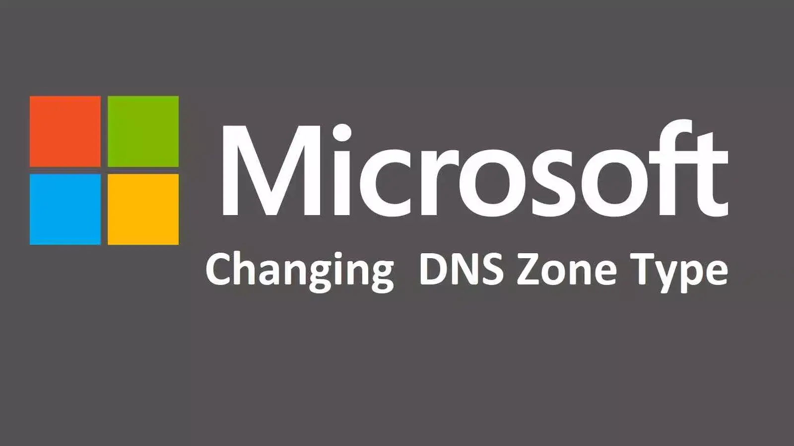 آموزش تغییر نوع Zone در DNS سرور : تبدیل Primary به Secondary و..