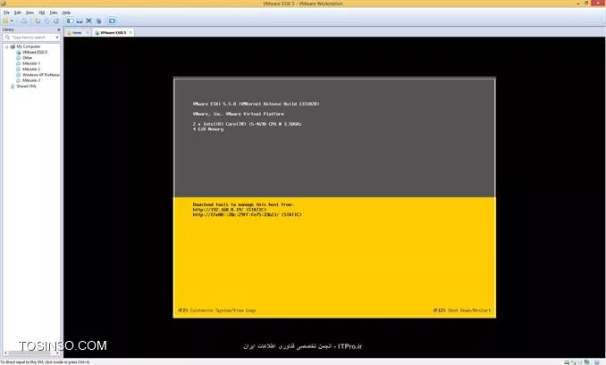 با سلام  و خسته نباشید
بعد از نصب Esxi5.5 بروی ماشین مجازی و موقع نصب کردن Vsphere پیغام خطای زیر ظاهر می شود

||http://tosinso.com/files/get/3869ca51-881d-4119-ae85-07ff281d9d89||
||http://tosinso.com/files/get/e052e61a-9844-4335-ae22-e340b7c1da83||
||http://tosinso.com/files/get/a849fb66-be40-4fb0-be75-7c9321b5d4f4||
پیغام خطا قبل از نصب کنسول Vcenter هم داده می شد مثل پایین
||http://tosinso.com/files/get/79b4d3f0-8d73-45c8-81b8-589d78c30817||
و بعد Vsphere 5.5 رو هم که نصب می کنم پیغام خطا میده درصورتی که من Vsphere 5.1  رو نصب نکرده بودم
||http://tosinso.com/files/get/8a52f9a2-958c-42a4-8aa3-bc4fe7db64cf||

و در کل روند کار بصورت مجازی چطوری باید نصب بشه کجایی کار ایراد داره ؟؟
با تشکر
