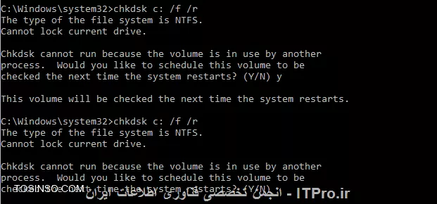 جناب اقای مهندس خانلری در cmd دستورات را اجرا کردم و اینم  پاسخش هست
||http://icdl.tosinso.com/files/get/38d2dd7d-fda4-464f-a9fc-1a3cc68bf28b||