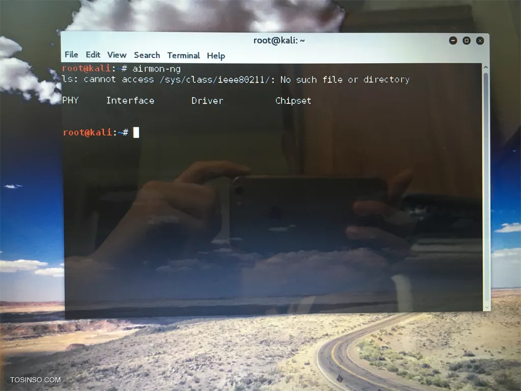 سلام خسته نباشيد دوستان من يه مشكل جدى دارم تو دستورات aircrack مخصوصا دستور airmon-ng وقتى اين دستور ميزنم تو كالى بهم يه پيغام ميده كه عكسش براتون قرار ميدم خيلى ممنون ميشم كمكم كنيد||http://tosinso.com/files/get/3945294c-c28a-4718-8339-d061ca0199bb||
