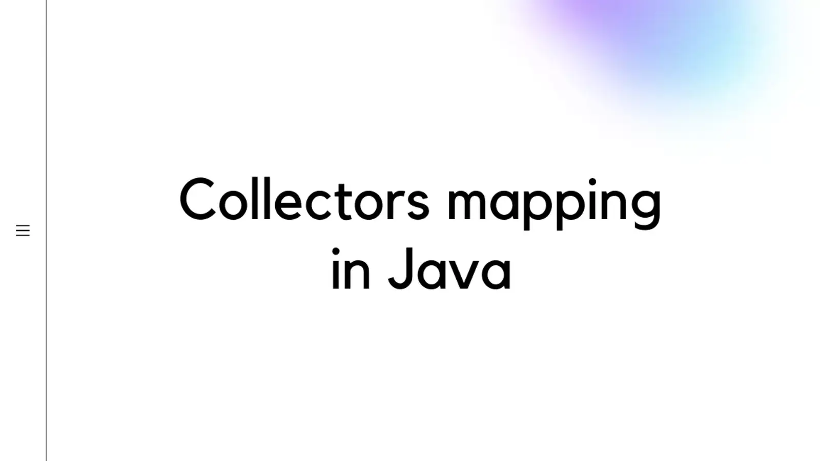 معرفی متدهای مفید در کلاس Collectors زبان جاوا | Java