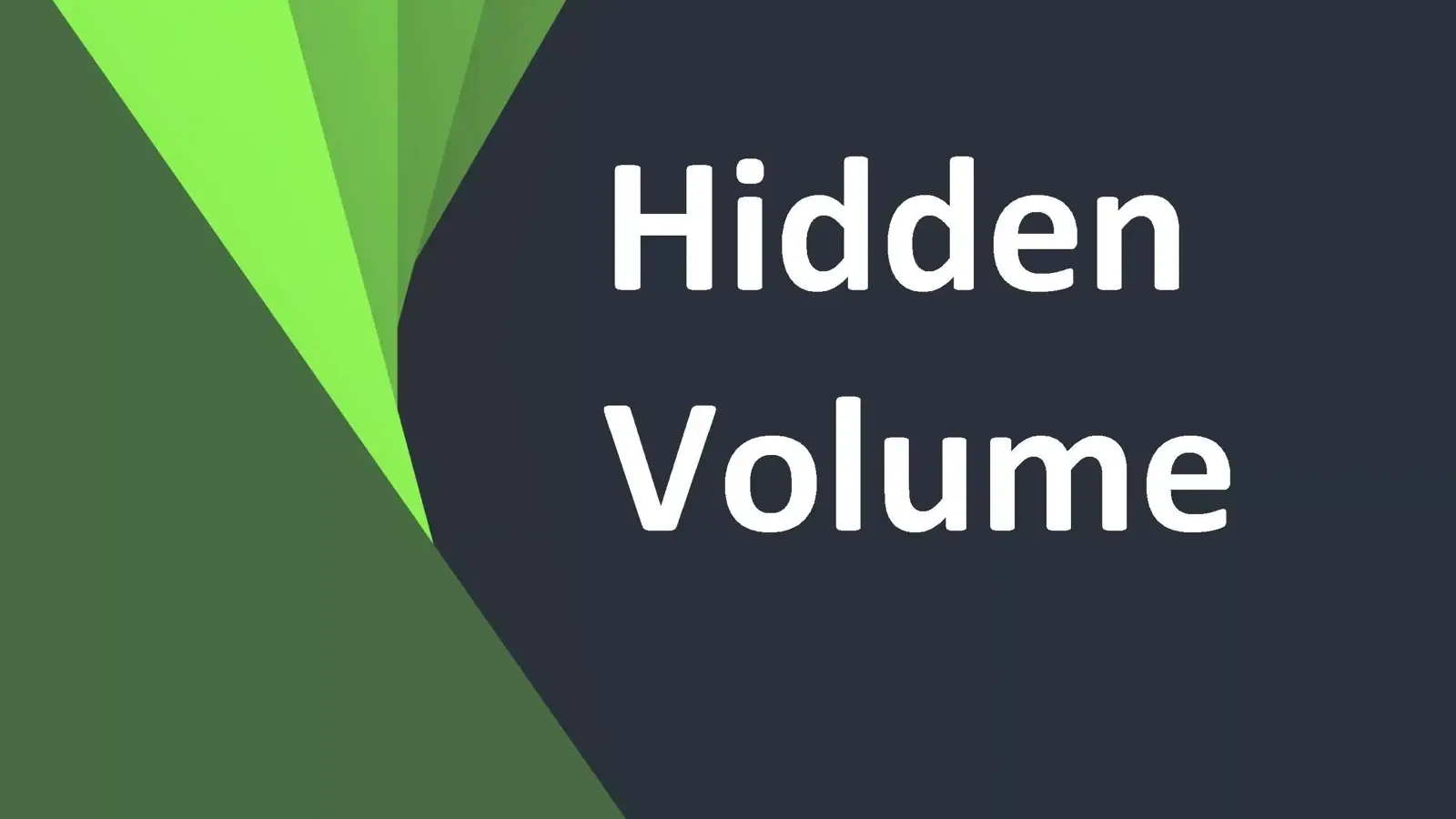 آموزش مخفی کردن پارتیشن با دستور DiskPart : ساخت Hidden Volume