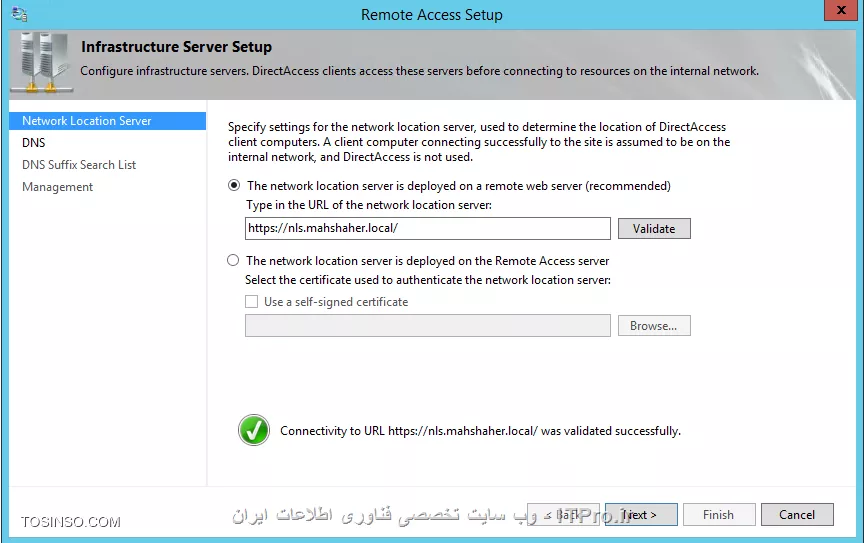 وب سایت توسینسو