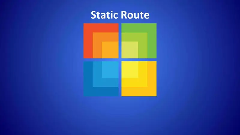 آموزش نوشتن Route در ویندوز کلاینت