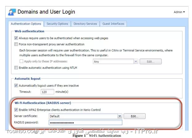 kerio control and wifi