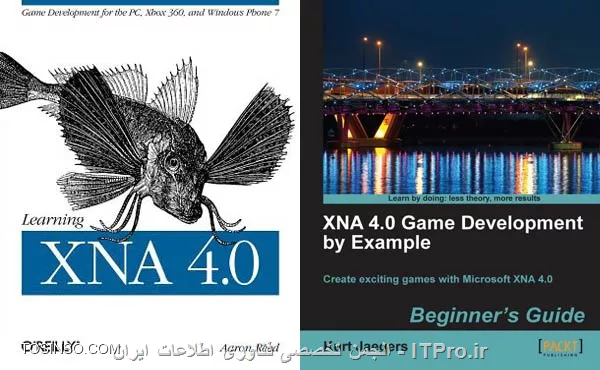 ! XNA چیست؟
--
XNA مخفف Xbox New Architecture است یکی دیگر از محصولات شرکت مایکروسافت است و مجموعه ابزار یا پلتفورمی است جهت ساخت بازی برپایه Dot Net که البته این امکان بر روی Windows اجرا میشود ، ضمناً بازی های ایجاد شده با XNA بر روی پلتفرم های ویندوز پی سی، XBox360 و Windows Phone اجرا میشوند  .در حال حاضر آخرین نسخه XNA 4  هست که در سال 2010 و 2011 تولید و در اختیار قرار گرفت .
||http://tosinso.com/files/get/18d32f45-419e-464e-af3f-15e10f782024||
||ساختن بازی با XNA::http://tosinso.com/files/get/465fc63e-285c-49e2-a99d-c68999f05522||
--
! برنامه نویسی با XNA
--
نسخه 2 XNA Game Studio برای visual stadio 2005 ارائه شده و نسخه XNA Game Studio 3 برای Visual stadio 2008 طراحی و ارائه شده و برای شروع کار با XAN لازم است یکی از استودیوهای زیر را دانلود کنید
# XNA Game Studio 2.0
# XNA Game Studio 3.0 CTP
نکته  1: اگر ورژن 2 XNA Game را میخواهید نصب کنید لازم است قبل از ان Visual Studio Service Pack 1 را نصب کنید.
نکته 2 : در XNA میتوان از زبان های Visual Basic  و #C استفاده نمود.
نکته 3 :برای شروع  Microsoft Visual C# 2005 Express Edition و XNA Game Studio 2.0 را باید نصب کنید.
--
! نصب XNA
--
برای شروع از لینک زیر XNA را دانلود کنید
|Microsoft XNA Framework Redistributable 4.0 ::https://www.microsoft.com/en-us/download/details.aspx?id=20914|
سپس باید Windows Phone SDK را از لینک زیر دانلود و نصب کنید که البته شامل تمامی ابزارهایی است که برای ساخت بازی با XNA نیاز دارید.
|Windows Phone SDK 7.1 ::https://www.microsoft.com/en-us/download/details.aspx?id=27570|
البته اگر شما نیز با Visual studio 2010 به بالا را داشته باشید نیازی به ابزار فوق نخواهید داشت و میتوانید به صورت جداگانه ابزارهای XNA را نصب کنید مانند موارد زیر:
# XNA Game Studio 4
# XNA Game Studio 4.0
البته پیشنهاد من به شما این است که با #C به عنوان زبا XNA کار کنید و برای شروع و دانلود Tools های کار با XNA و همچنین آموزش دقیق و ابتدایی ساختن بازی به لینک Microsoft که در زیر قرار دادم بروید و پروژه آماده ابتدایی را دانلود و حتی ان پروژه را تغییر  دهید و کار با آن را کم کم شروع کنید.
|http://xbox.create.msdn.com::http://xbox.create.msdn.com/en-US/education/tutorial/2dgame/getting_started|
||چطور بازی بسازیم؟::http://tosinso.com/files/get/db65b960-6aa3-4237-9010-82e88c449f45||
همانطور که گفتم اگر با این ابزار میخواهید بازی بنویسید حتماً باید یکی از زبان های VN یا #C را بلد باشید کتاب #Head First C و یا MSDN #C نیز برای شروع میتواند خوب باشد ولی باز هم به شما پیشنهاد میکنم ابتدا برنامه نویسی خود را قوی کرده سپس به فکر بازی باشید.
||http://tosinso.com/files/get/3bbc603d-263b-4b54-9451-ac2811057583||
کار با XNA نیز نیاز به آگاهی و اموزش دارد برای شروع لینک های زیر و استفاده از کتاب های زیر را معرفی میکنم که یکی از این ها را برای شروع کار با XNA  استفاده کنید.
|Learning XNA 4.0: Game Development for the PC, Xbox 360, and Windows Phone 7::http://www.amazon.com/Learning-XNA-4-0-Development-Windows/dp/1449394620|
مقدمه و پایه XNA را در کتاب فوق خواهید خواند ، این کتاب در مورد بازی های دو بعدی و سه بعدی نیز آموزش میدهد و ساخت بازی در Windows phone و Xbox را نیز یاد خواهید گرفت.
کتاب دیگری در لینک زیر در همین خصوص است که بیشتر جنبه عملی و همچنین مثال های واقعی دارد ، پس از خواندن این کتاب ها *|XNA Game Studio 4.0 Programming::https://www.safaribooksonline.com/library/view/xna-game-studio/9780132620185/|* را مطالعه کنید این کتاب بسیار پیشرفته تر و پر کاربرد تر است و به کار کسانی می آید که بسیار جدی تر میخواهند وارد این کار شوند.
|XNA 4.0 Game Development by Example ::http://www.amazon.com/XNA-4-0-Game-Development-Example/dp/1849690669|
||http://tosinso.com/files/get/6c160497-8178-4f8b-a480-b50e2e75d79e||a
اگر میخواهید تمرین هایتان را در سطح وب ادامه دهید لینک های زیر بسیار میتواند کمکتان کند موضوع های مختلف برای آموزش کمک شایانی به شما خواهد داشت.
|RB Whitaker XNA Tutorials::http://rbwhitaker.wikidot.com/xna-tutorials|
|Shawn Hargreaves’ Blog::http://www.shawnhargreaves.com/blogindex.html|
|Riemer’s 2D and 3D XNA Tutorials::http://www.riemers.net/|
سایت فوق در خصوص بازی های دو بعدی و سه بعدی فعالیت دارد اگر کمترین زمان برای یادگیری را میخواهید سایت فوق جواب شماست.
||ساختن بازی::http://tosinso.com/files/get/fa84f4e9-cb95-4394-b63a-54a3fc4a477c||
|XNA Game Programming Adventures::http://xnagpa.net/index.php|
اگر تازه کار هستید سایت فوق را پیشنهاد میکنیم البته برای سازندگان بازی حرفه ای نیز قسمت هایی قرار دارد که کمک خوبی است برایشان.
||ساختن بازی با xna::http://tosinso.com/files/get/0172f5e9-6ba4-4b31-8c38-8ff6dff6ec64||
اگر تازه کار هستید بازی های پیچیده مانند mmo را فراموش کنید و با بازی های ساده شروع کنید که بعدا بشود گسترش داد بازی های توپی با چند مرحله ساده را انتخاب کنید 
اطلاعات فوق برگرفته از سایت زیر است برای اطلاعات بیشتر به این سایت مراجعه کنید.
|gamedev.tutsplus.com::gamedev.tutsplus.com/articles/how-to-learn/how-to-learn-xna / Michael James Williams|
*موفق و ITPRO باشید*
--
نویسنده : فرهاد خانلری
منبع:*|انجمن تخصصی فناوری اطلاعات ایـــــران::HTTP://WWW.ITPRO.IR|*