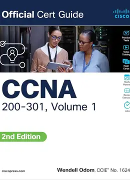 جلد کتاب آموزش جامع شبکه‌های سیسکو: CCNA 200-301 جلد اول