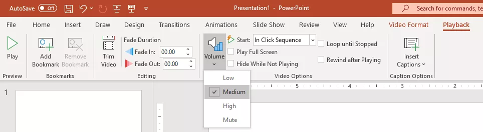 صدا در پاورپوینت