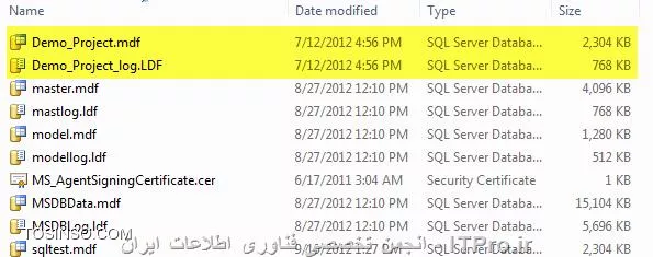 Transaction Log در SQL  سرور 