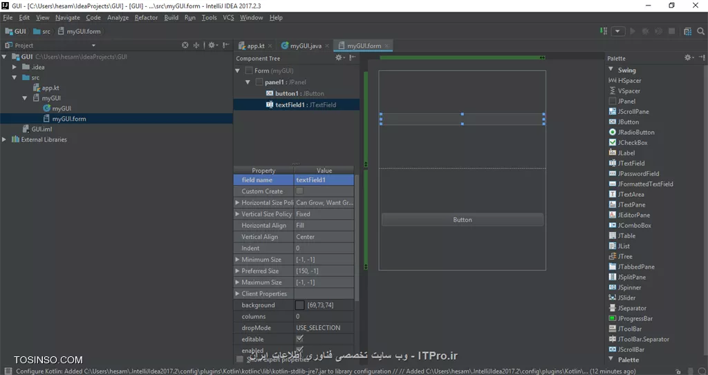 وب سایت توسینسو