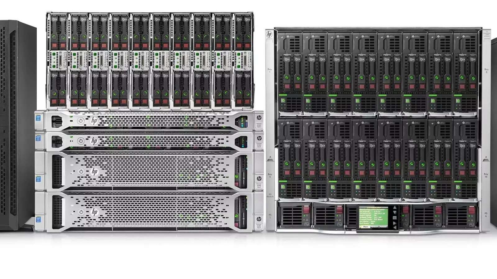 معرفی انواع سرورهای شرکت HP : تفاوت سرورهای ML ، DL و BL