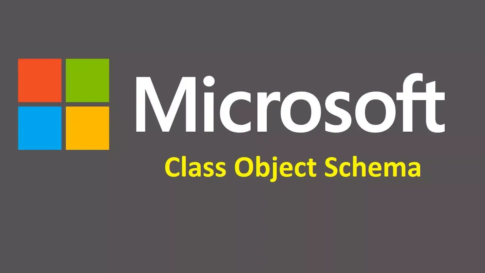 Class Object Attribute چیست و بررسی مفهوم Schema 