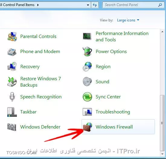 ضمناً برای اینکه تو شبکه تون بتونید سرور رو ببینید علاوه بر کار فوق باید فایروال ویندوزتون هم خاموش باشه من همانند پست بالا با تصویر راهنمایی میکنم که چیکار  کنید
||http://network.tosinso.com/files/get/8727dbef-93c0-492b-9d8c-2f24d5521e7c||
||http://network.tosinso.com/files/get/a1ee6f3e-46cb-4f4e-bbf2-4239d9dbb43c||
||http://network.tosinso.com/files/get/6e609422-03cf-42fc-80b6-16f8f6c0a98f||
||http://network.tosinso.com/files/get/4135988a-01a3-4eb5-a915-4a0610981cf7||
||http://network.tosinso.com/files/get/f343c1f0-bb3a-423b-8e16-88fb249cf1f7||
||http://network.tosinso.com/files/get/b0028138-3cb5-403a-9706-9cbff1423fe9||
||http://network.tosinso.com/files/get/d8fd1702-3a0f-40fc-94ed-096acce37f5f||
همونطور که در تصویر آخر میبینید فایروال سیستم خاموش شده است.