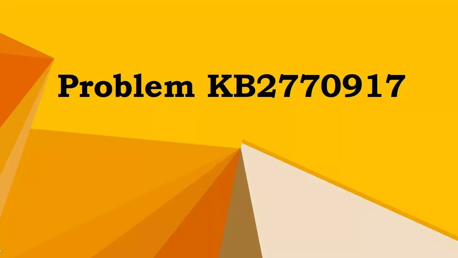 رفع مشکل آپدیت KB2770917 روی ویندوز 8