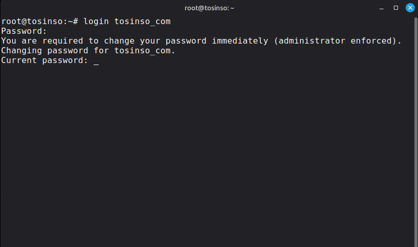 تاریخ انقضا رمز عبور در لینوکس (Linux)