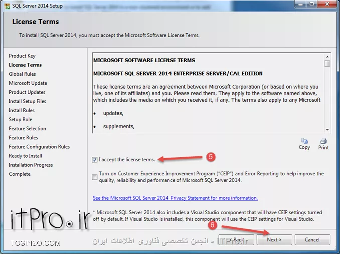 نصب قدم به قدم SQL 2014