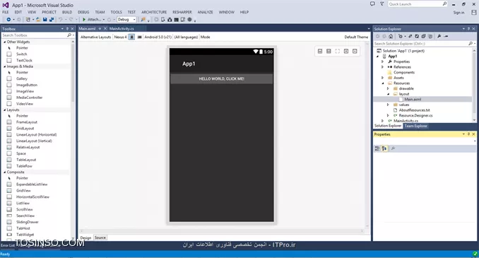 وب سایت توسینسو