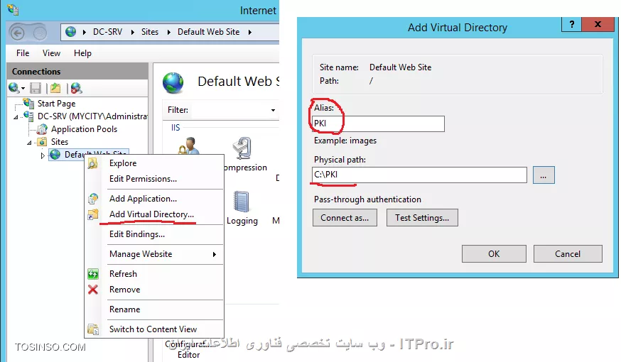 آموزش جامع PKI در مایکروسافت و Active Directory Certificate Services : قسمت سوم