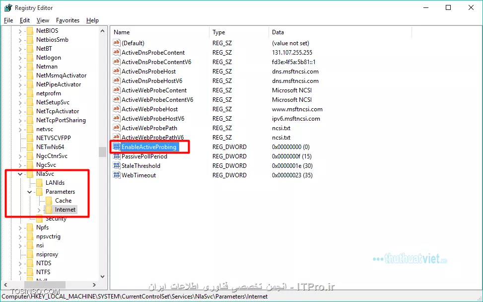 EnableActiveProbing
