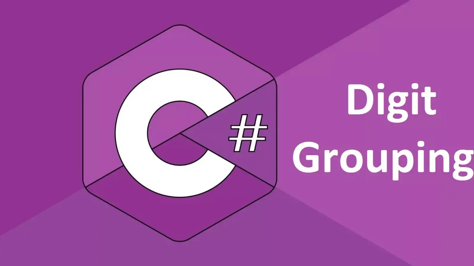 آموزش جداسازی اعداد یا Digit Grouping در سی شارپ