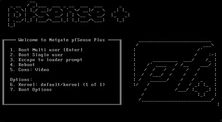 آموزش نصب  pfsense