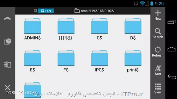 وب سایت توسینسو