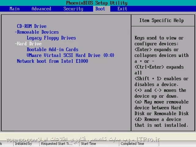 با سلام خدمت دوستان عزيز من  مي خوام به وسيله دي وي دي رام اكسترنال يه ماشين مجازي در esxi نصب كنم كه اصلا بوت نميشه وخطاي زير رو ميده لطفا راهنمايي كنيد.||https://tosinso.com/files/get/bc6e231f-9a05-4e3e-bb5f-b9a442a2e778||
تنظيمات بوت ماشين هم به صورت زير
||https://tosinso.com/files/get/4565c939-13a1-41e3-a878-5de61889d281||