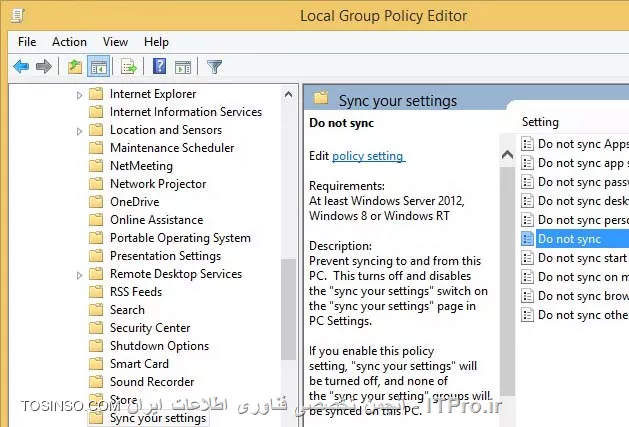 وب سایت توسینسو
