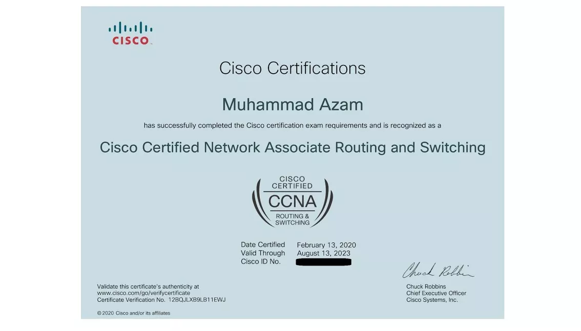 مدرک CCNA چیست