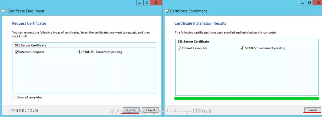 آموزش جامع PKI در مایکروسافت و Active Directory Certificate Services : قسمت پانزدهم ( پایانی )