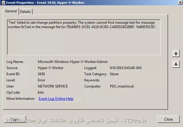 دوست عزیز برای هر بار اجرای ماشین مجازی دو لاگ ثبت میشه به صورت زیر
||http://network.tosinso.com/files/get/96d3e6f9-69a4-47e9-931e-09a01f5efad0||
||http://network.tosinso.com/files/get/46390420-2c04-4612-bf61-c654b79d581a||