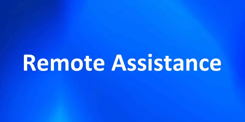 آموزش تصویری اتصال از راه دور به کامپیوتر با Remote Assistance 