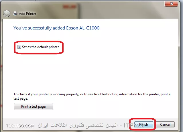 آموزش به اشتراک گذاشتن پرینتر از ویندوز 64 بیتی به ویندوز 32 بیتی و بالعکس