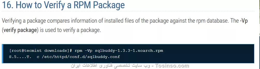 ممنونم مهندس

فرق این دوتا دستور که برای چک کردن فایل rpm هستش در چیه  ؟

||https://linux.tosinso.com/files/get/105585f7-ebc8-4314-89fb-59a2e6e4178b||

||https://linux.tosinso.com/files/get/46b828ec-3c91-4e52-a65f-2c3b4af1e403||

عکس اول :  دستور  checksig--   خروجی OK میده که من متوجه میشم فایلم درسته.
و اگر برنامه مشکوک باشه میزنه   NOKEY
چون این دستور رو روی دوتا فایل تست کردم.

عکس دوم :   چه خروجی باید بهم بده تا مطمئن بشم فایلم درسته ؟

با تشکر

با تشکر فراوان
