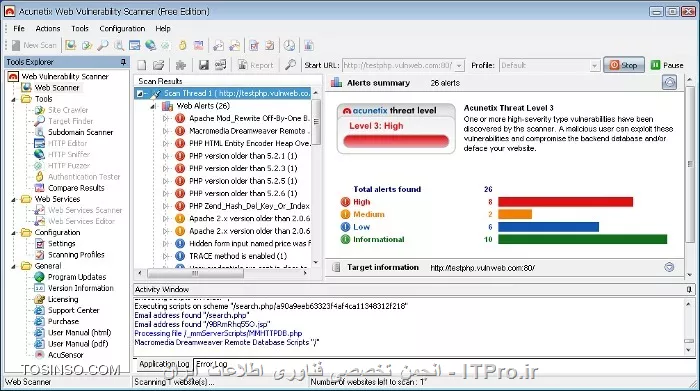 وب سایت توسینسو