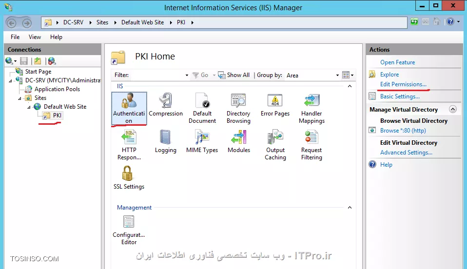 آموزش جامع PKI در مایکروسافت و Active Directory Certificate Services : قسمت سوم